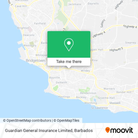 Guardian General Insurance Limited map