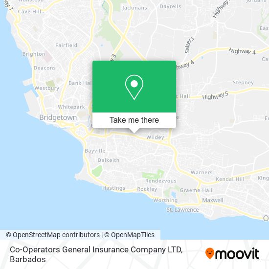 Co-Operators General Insurance Company LTD map