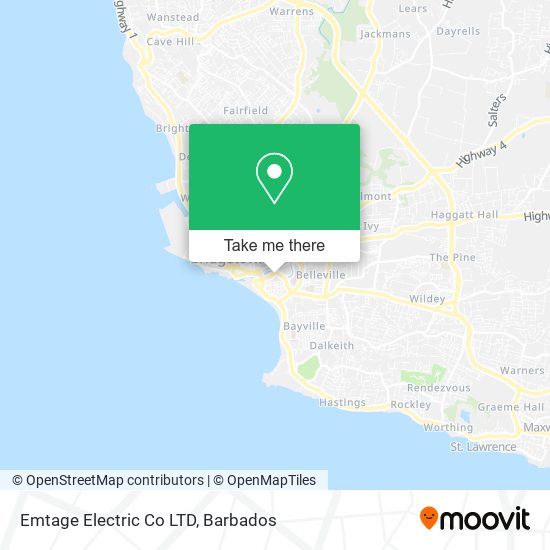Emtage Electric Co LTD map