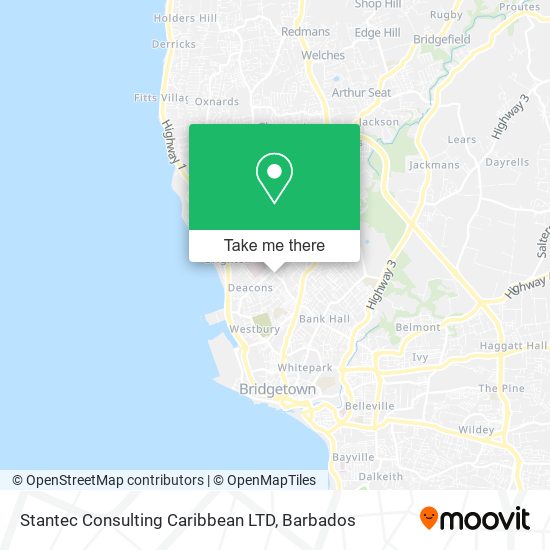 Stantec Consulting Caribbean LTD map