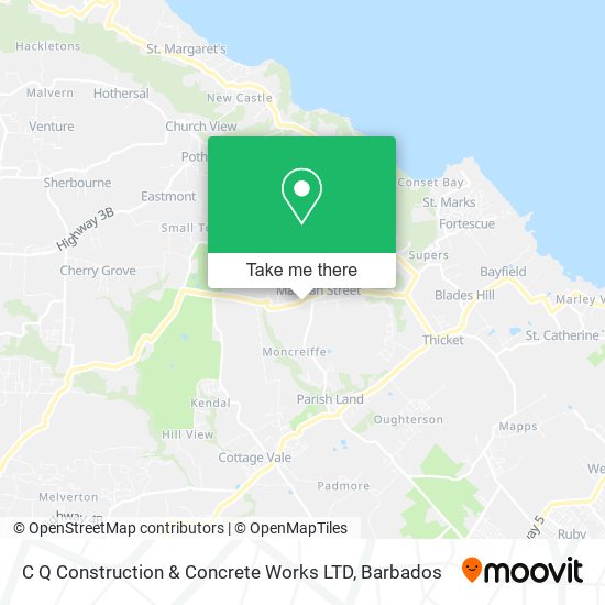 C Q Construction & Concrete Works LTD map