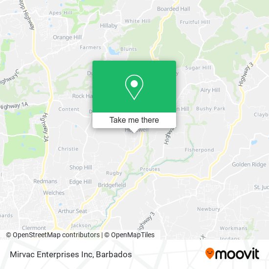 Mirvac Enterprises Inc map