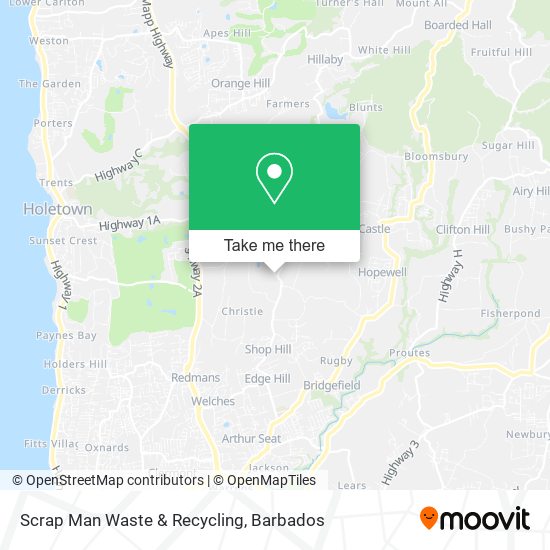 Scrap Man Waste & Recycling map