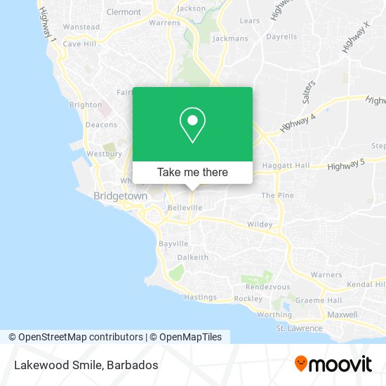 Lakewood Smile map