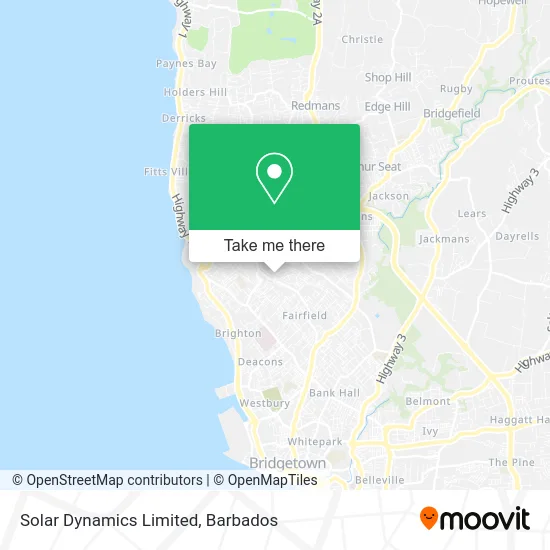 Solar Dynamics Limited map