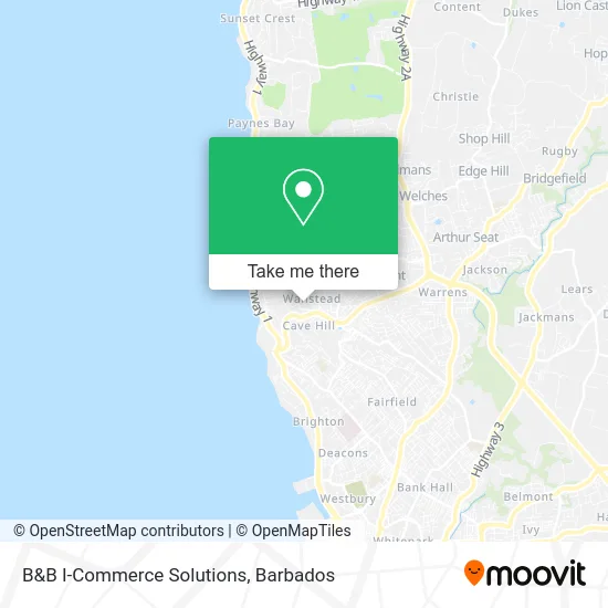 B&B I-Commerce Solutions map