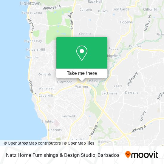 Natz Home Furnishings & Design Studio map
