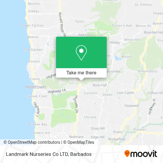 Landmark Nurseries Co LTD map