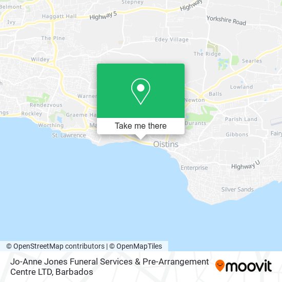 Jo-Anne Jones Funeral Services & Pre-Arrangement Centre LTD map