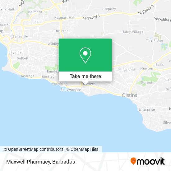 Maxwell Pharmacy map