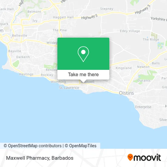 Maxwell Pharmacy map