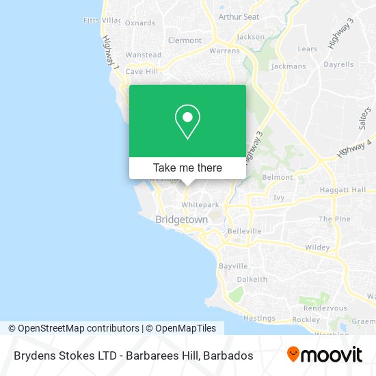 Brydens Stokes LTD - Barbarees Hill map