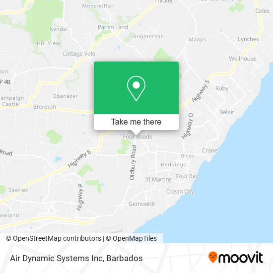 Air Dynamic Systems Inc map