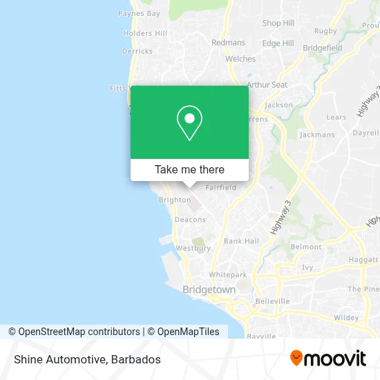 Shine Automotive map