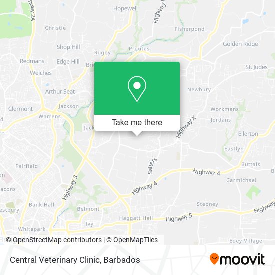 Central Veterinary Clinic map
