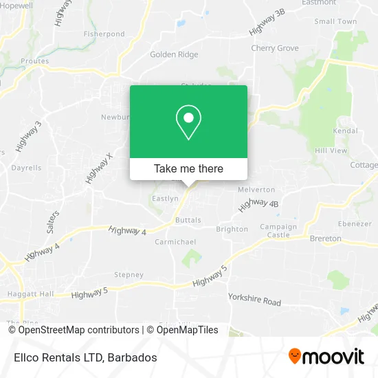 Ellco Rentals LTD map
