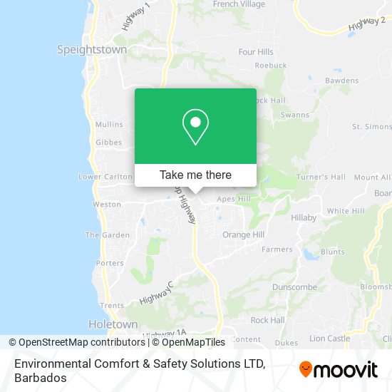 Environmental Comfort & Safety Solutions LTD map