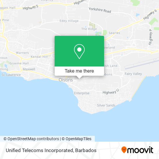 Unified Telecoms Incorporated map