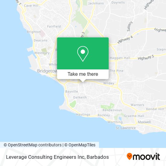 Leverage Consulting Engineers Inc map