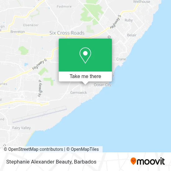 Stephanie Alexander Beauty map