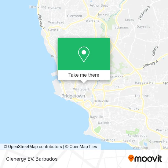 Clenergy EV map