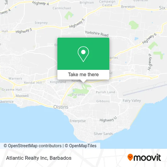 Atlantic Realty Inc map