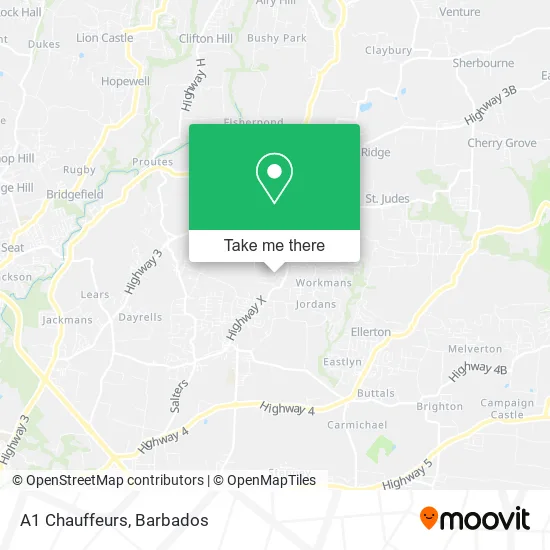 A1 Chauffeurs map