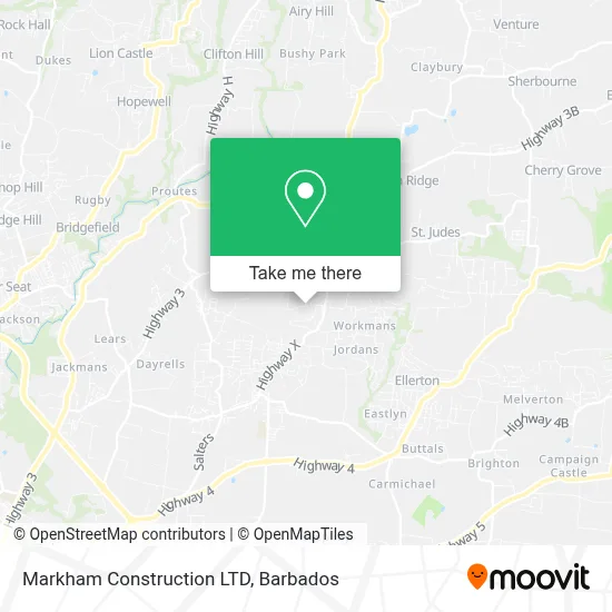 Markham Construction LTD map