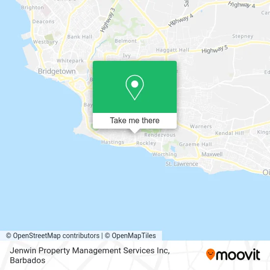 Jenwin Property Management Services Inc map
