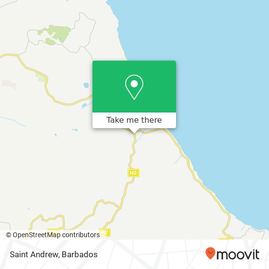 Saint Andrew map