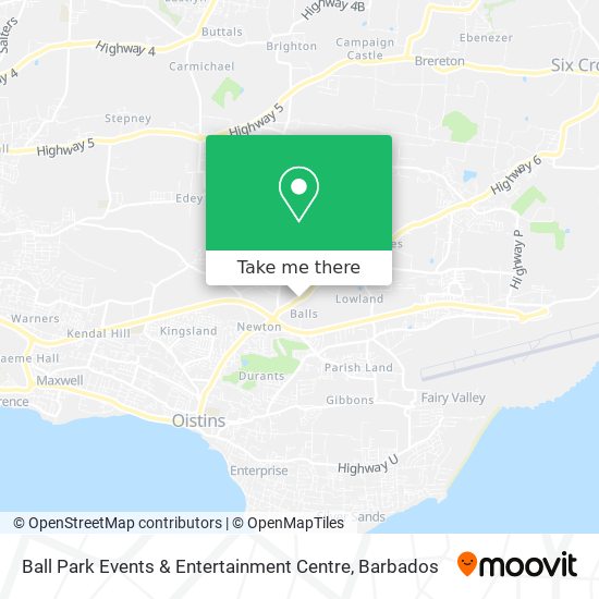 Ball Park Events & Entertainment Centre map