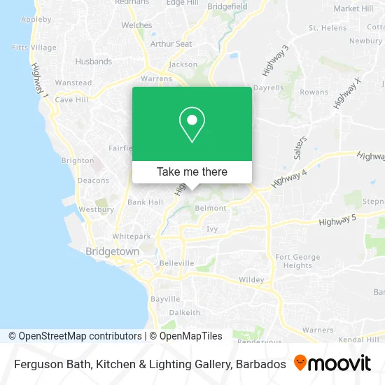 Ferguson Bath, Kitchen & Lighting Gallery map