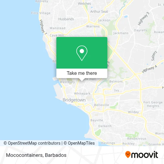 Mococontainers map