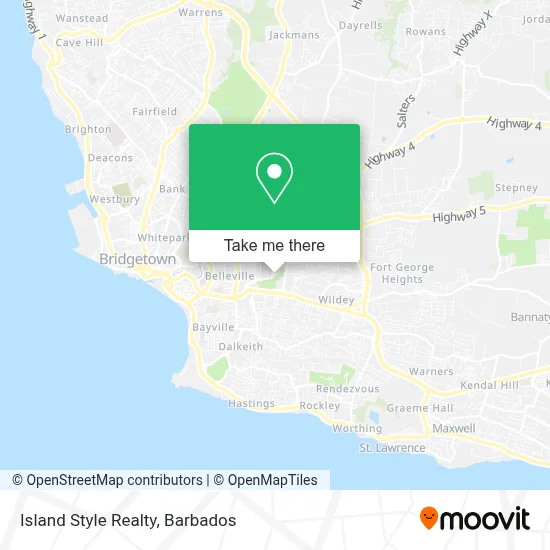Island Style Realty map