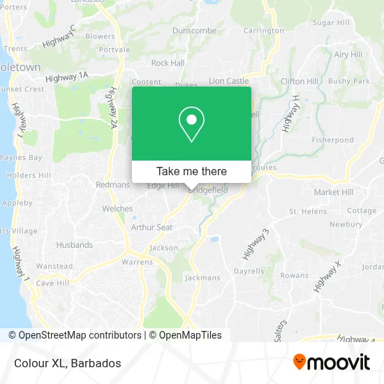 Colour XL map