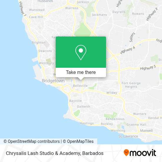 Chrysalis Lash Studio & Academy map