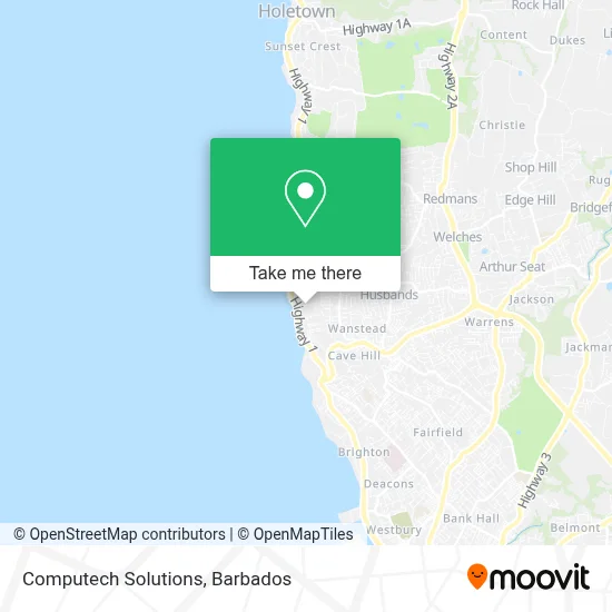 Computech Solutions map