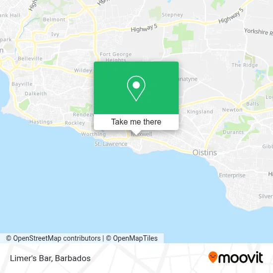 Limer's Bar map