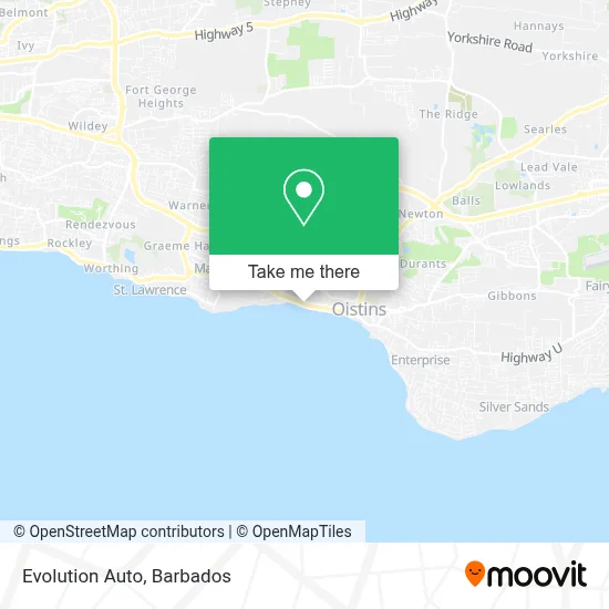 Evolution Auto map