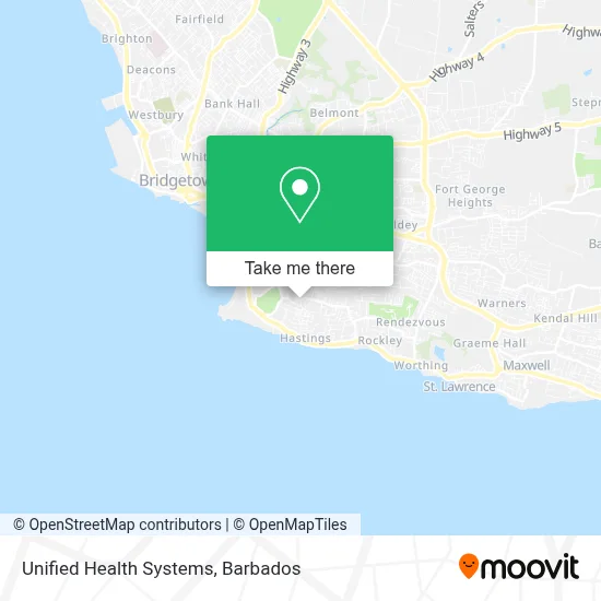 Unified Health Systems map