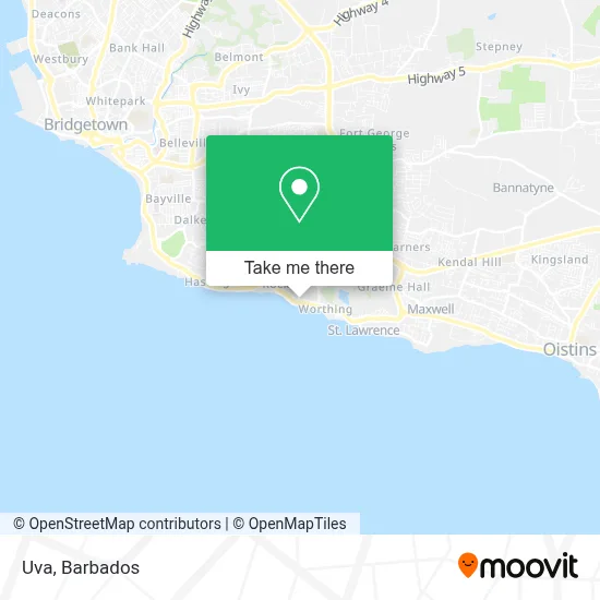 Uva map