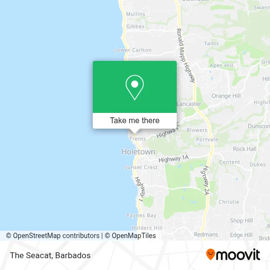 The Seacat map