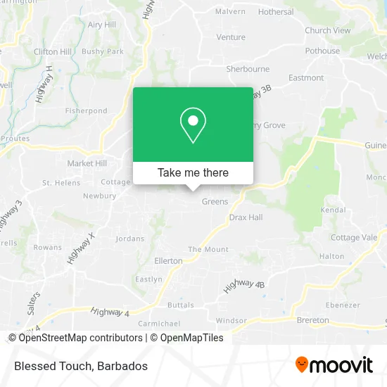 Blessed Touch map