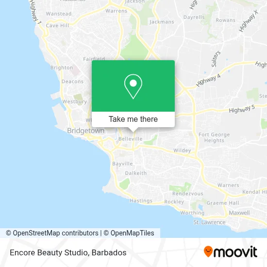Encore Beauty Studio map