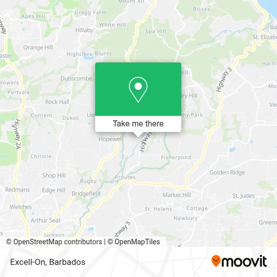Excell-On map