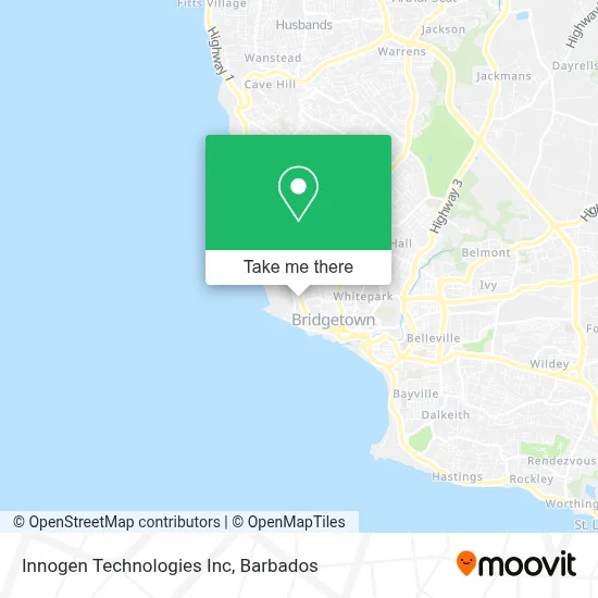 Innogen Technologies Inc map
