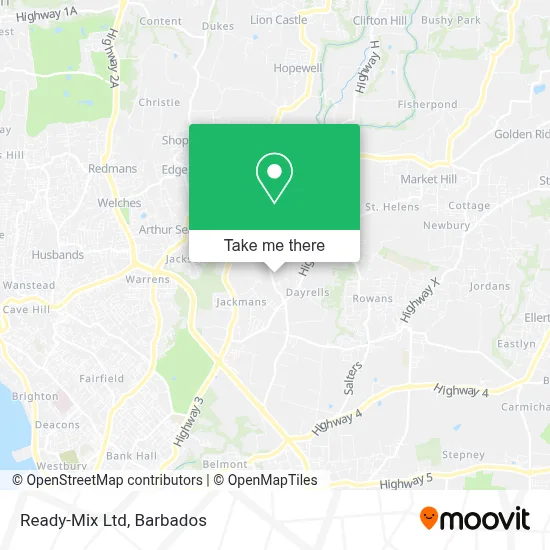 Ready-Mix Ltd map