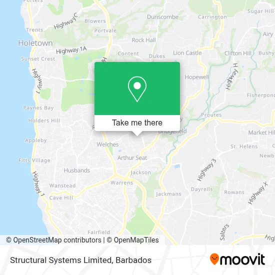Structural Systems Limited map