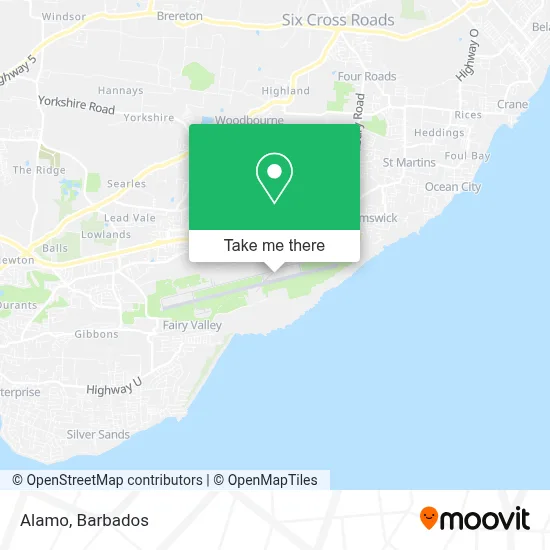 Alamo map