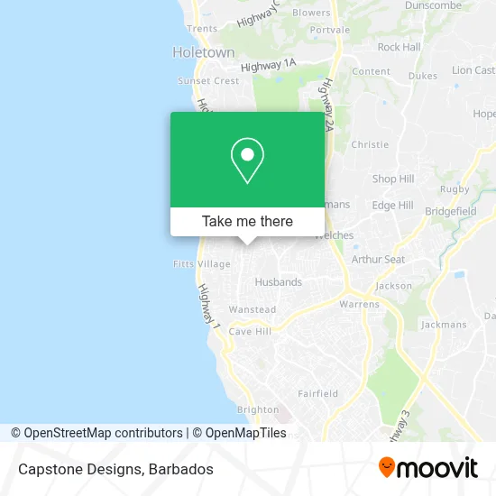 Capstone Designs map